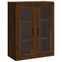 Mobile a Parete Rovere Marrone 69,5x34x90 cm