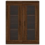 Mobile a Parete Rovere Marrone 69,5x34x90 cm