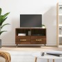 Mobile Porta TV Rovere Marrone 80x36x50 cm in Legno Multistrato