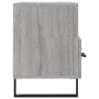 Mobile Porta TV Grigio Sonoma 80x36x50 cm in Legno Multistrato