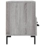 Mobile TV Grigio Sonoma 102x36x50 cm in Legno Multistrato