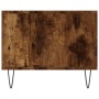 Tavolino da Salotto Rovere Fumo 102x50x40 cm Legno Multistrato