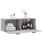 Mobile a Parete Grigio Sonoma 100x36,5x35 cm Legno Multistrato