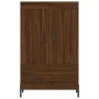 Credenza Rovere Marrone 69,5x31x115 cm in Legno Multistrato