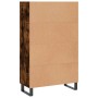 Credenza Rovere Fumo 69,5x31x115 cm in Legno Multistrato