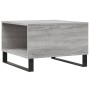 Tavolino Salotto Grigio Sonoma 55x55x36,5 cm Legno Multistrato