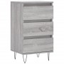 Credenza Grigio Sonoma 40x35x70 cm in Legno Multistrato