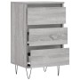 Credenza Grigio Sonoma 40x35x70 cm in Legno Multistrato