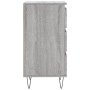 Credenza Grigio Sonoma 40x35x70 cm in Legno Multistrato