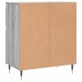 Credenza Grigio Sonoma 60x35x70 cm in Legno Multistrato