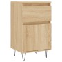 Credenza Rovere Sonoma 40x35x70 cm in Legno Multistrato