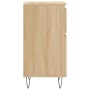 Credenza Rovere Sonoma 40x35x70 cm in Legno Multistrato