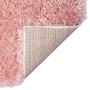 Tappeto Shaggy a Pelo Lungo Rosa 160x230 cm 50 mm