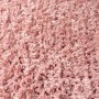 Tappeto Shaggy a Pelo Lungo Rosa 160x230 cm 50 mm