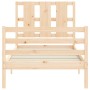 Giroletto con Testiera Small Single in Legno Massello