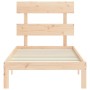 Giroletto con Testiera Small Single in Legno Massello