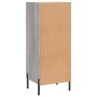 Credenza Grigio Sonoma 34,5x34x90 cm in Legno Multistrato