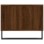 Tavolino da Salotto Rovere Marrone 90x50x40cm Legno Multistrato