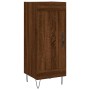 Credenza Rovere Marrone 34,5x34x90 cm in Legno Multistrato