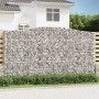 Cesto Gabbione ad Arco 400x50x220/240 cm Ferro Zincato