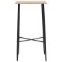 Tavolo da Bar Rovere 60x60x111 cm in MDF