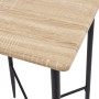 Tavolo da Bar Rovere 60x60x111 cm in MDF