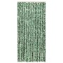 Zanzariera Verde e Bianco 100x220 cm Ciniglia