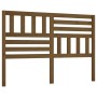 Testiera per Letto Miele 166x4x100 cm in Legno Massello di Pino