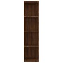 Libreria/Mobile TV Rovere Marrone 36x30x143cm Legno Multistrato