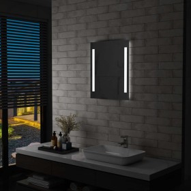 Specchio da Parete a LED per Bagno 50x60 cm