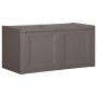 Baule per Cuscini Grigio 86x40x42 cm 85 L