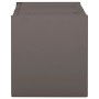 Baule per Cuscini Grigio 86x40x42 cm 85 L