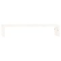 Supporto per Monitor Bianco 50x27x10 cm Legno Massello di Pino