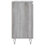 Credenza Grigio Sonoma 40x35x70 cm in Legno Multistrato