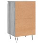 Credenza Grigio Sonoma 40x35x70 cm in Legno Multistrato