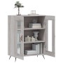 Credenza Grigio Sonoma 69,5x34x90 cm in Legno Multistrato