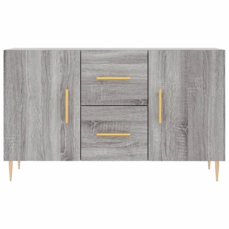 Credenza Grigio Sonoma 100x36x60 cm in Legno Multistrato