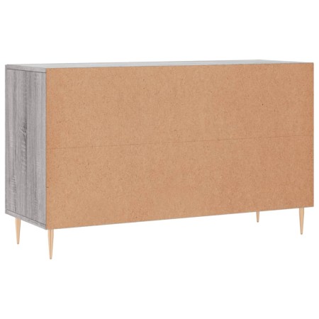 Credenza Grigio Sonoma 100x36x60 cm in Legno Multistrato