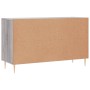 Credenza Grigio Sonoma 100x36x60 cm in Legno Multistrato