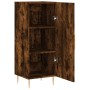 Credenza Rovere Fumo 34,5x34x90 cm in Legno Multistrato