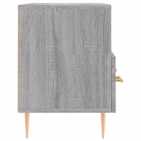 Mobile Porta TV Grigio Sonoma 80x36x50 cm in Legno Multistrato