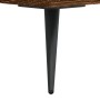 Tavolino da Salotto Rovere Marrone 90x50x40cm Legno Multistrato