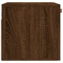 Mobile a Parete Rovere Marrone 60x36,5x35 cm Legno Multistrato