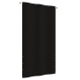 Paravento per Balcone Nero 120x240 cm in Tessuto Oxford