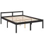 Letto per Anziani 150x200 cm King in Legno Massello di Pino