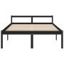 Letto per Anziani 150x200 cm King in Legno Massello di Pino