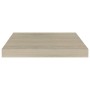 Scaffali a Parete 4 pz Rovere 40x23x3,8 cm in MDF