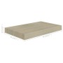 Scaffali a Parete 4 pz Rovere 40x23x3,8 cm in MDF