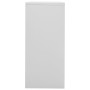 Armadio Classificatore Grigio Chiaro 90x46x103 cm in Acciaio