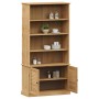 Libreria VIGO 85x35x170 cm in Legno Massello di Pino